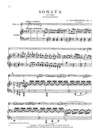 Beethoven: Horn Sonata Opus 17 arranged for Viola published by IMC