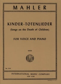 Mahler: Kindertotenlieder for high voice published by IMC