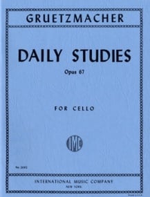 Grutzmacher: Daily Exercises Opus 67 for Cello published by IMC