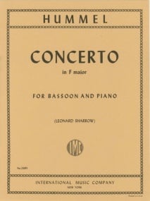 Hummel: Concerto in F major for Bassoon published by IMC