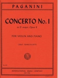 Paganini: Violin Concerto No.1 D major Opus 6 published by IMC