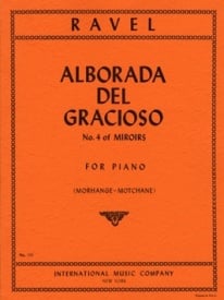 Ravel: Alborada Del Gracioso No 4 from Mirroirs for Piano published by IMC
