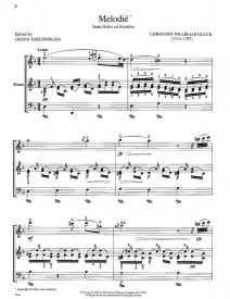 Gluck: Melodie for Piano published by IMC