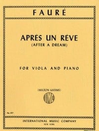 Faure: Apres un Reve for Viola published by IMC