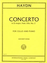 Haydn: Concerto No 2 in D for Cello published by IMC