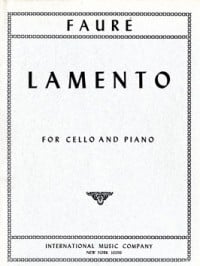 Faur: Lamento for Cello published by IMC