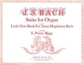 Bach: Suite for Organ published by Presser