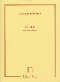Tansman: Suite for Bassoon published by Eschig