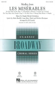 Schonberg: Les Miserables Medley SSA published by Hal Leonard