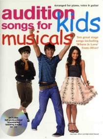 Audition Songs for Kids : Musicals published by Wise (Book & CD)