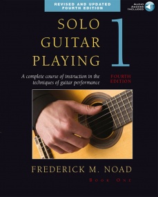 Solo Guitar Playing Volume 1 Bk/OLA by Noad published by Amsco