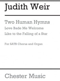 Weir: Two Human Hymns SATB published by Chester
