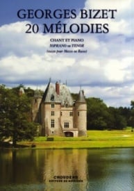 Bizet: 20 Melodies for Soprano or Tenor published by Choudens