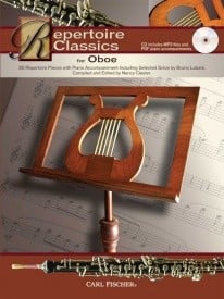 Repertoire Classics - Oboe published by Carl Fischer (Book & CD)