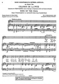 Mussorgsky: Song Of The Flea for Baritone published by Chester