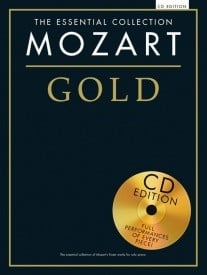 The Essential Collection : Mozart Gold for Piano published by Chester (Book & CD)