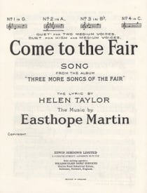 Martin: Come To The Fair in A published by Ashdown