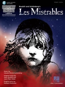 Broadway Singer's Edition: Les Miserables published by Hal Leonard (Book/Online Audio)