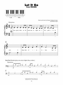 Disney Today: Five Finger Piano Songbook published by Hal Leonard