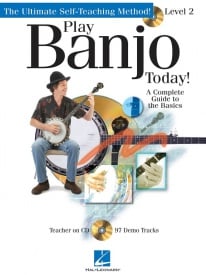 Play Banjo Today! Level Two published by Hal Leonard (Book & CD)