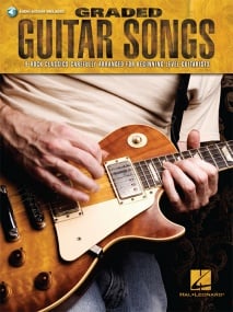Graded Guitar Songs published by Hal Leonard (Book/Online Audio)