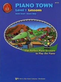 Piano Town : Level 1 Lessons published by Kjos