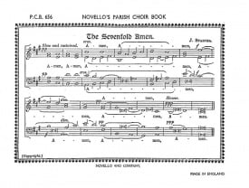 Stainer: Sevenfold And Dresden Amen SATB published by Novello