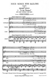 Dyson: Four Songs For Sailors SATB published by Novello