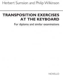 Sumsion: Transposition Exercises At The Keyboard published by Novello