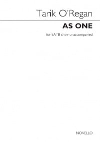 O'Regan: As One SATB published by Novello