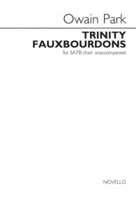 Park: Trinity Fauxbourdons SATB published by Novello