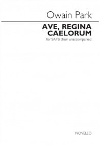 Park: Ave Regina Caelorum SATB published by Novello