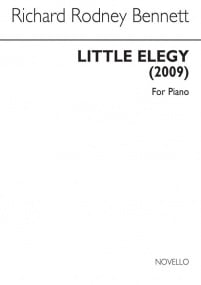 Bennett: Little Elegy for Piano by published by Novello