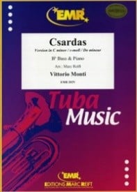 Monti: Csardas in C minor for Bb Bass published by Reift