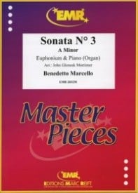 Marcello: Sonata No 3 in A Minor for Euphonium published by EMR