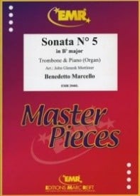 Marcello: Sonata No. 5 in Bb major for Trombone published by EMR