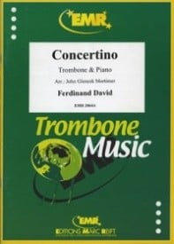 David: Concertino in Eb Opus 4 for Trombone published by EMR