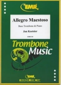 Koetsier: Allegro Maestoso Opus 58/2 for Bass Trombone published by EMR