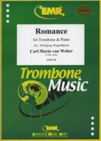 Weber: Romance In C Minor for Trombone published by EMR