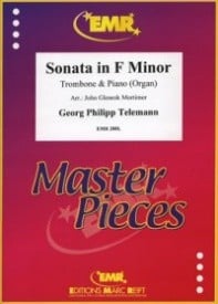 Telemann: Sonata in F min for Trombone published by Marc Reift
