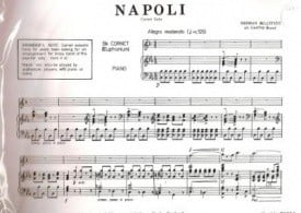 Bellstedt: Napolli for Bb Cornet published by G & M