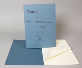 Henle A4 12 Stave Manuscript Pad (50 Sheets)