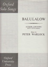 Warlock: Balulalow in Eb published by OUP