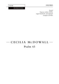 McDowall: Psalm 65 published by OUP