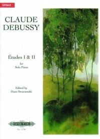 Debussy: Etudes I &II for Piano published by Peters