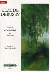Debussy: Deux Arabesques for Piano published by Peters