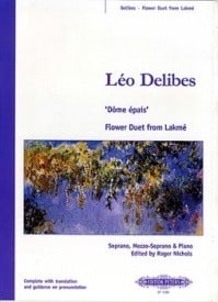 Delibes: Flower Duet from Lakme published by Peters Edition