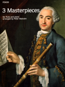 3 Masterpieces for Flute published by Pan