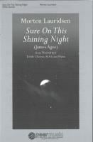 Lauridsen: Sure on this shining Night SSAA published by Peer Music