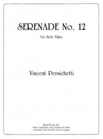 Persichetti: Serenade No 12 for Tuba Solo published by Elkan-Vogel